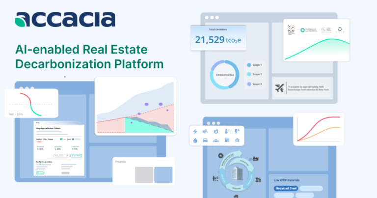 Accacia Pioneers Comprehensive Carbon Management Solutions for Real Estate Sector