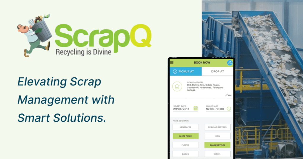 ScrapQ Revolutionizes Urban Recycling with User-Friendly Scrap Collection Service