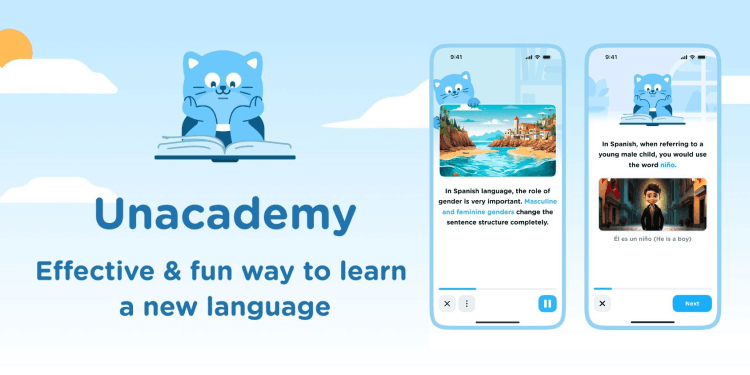 Unacademy Language Learning App Thumbnail