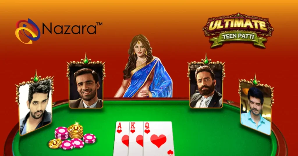 Nazara Technologies Completes Acquisition of Casual Card Game "UTP – Ultimate Teen Patti"