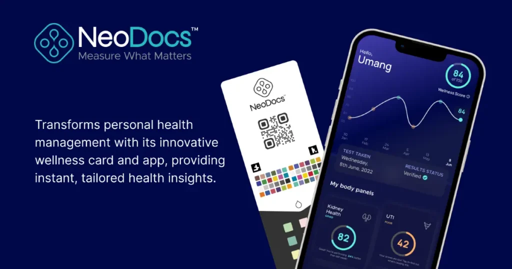 Neodocs upgraded Health Monitoring with Innovative Wellness Card and App