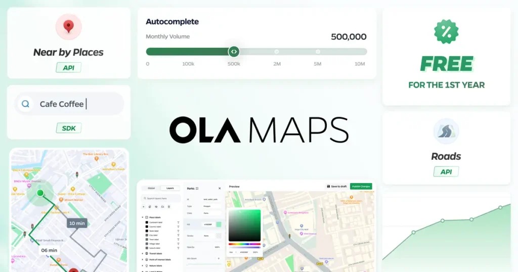 Ola Maps Unveils Revolutionary Pricing and Features to Challenge Google ...