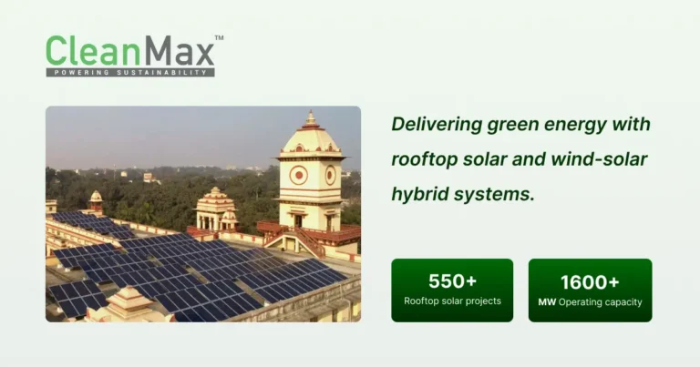 CleanMax Leads the Charge in Sustainable Energy with Innovative Hybrid Solar and Wind Solutions