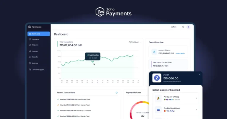 Zoho Ventures into B2B Payments with Launch of Zoho Payments