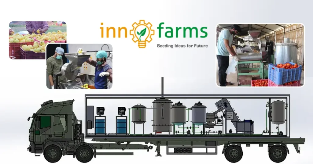 InnoFarms Transforms Fruit and Vegetable Processing with Advanced Mobile Technology