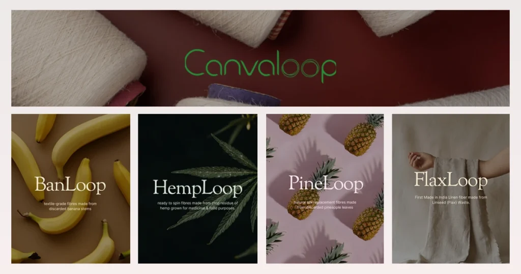 Canvaloop Pioneers Sustainable Textiles by Transforming Agricultural Waste into Eco-Friendly Fibers