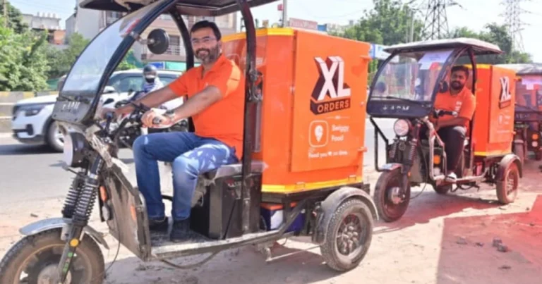 Swiggy Launches XL Electric Vehicle Fleet in Gurugram to Cater to Large Orders