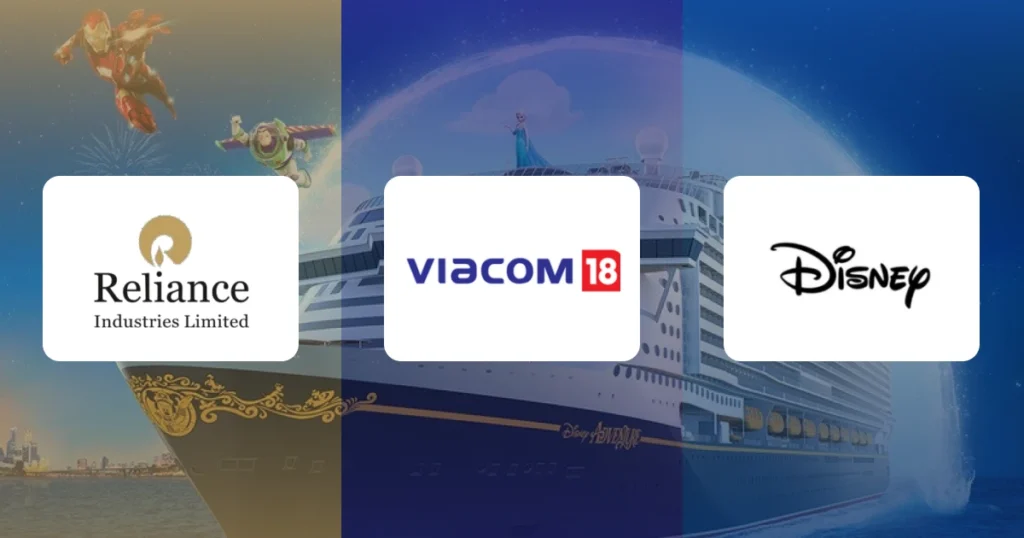 Reliance, Viacom18, and Disney Complete $8.5 Billion Media Merger