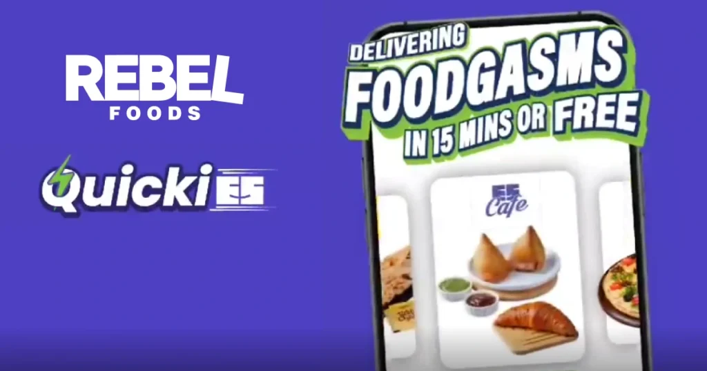 Rebel Foods Enters 15-Minute Food Delivery Market with QuickiES